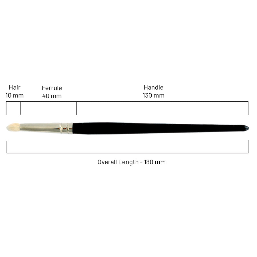White Soft Pencil Crease Brush