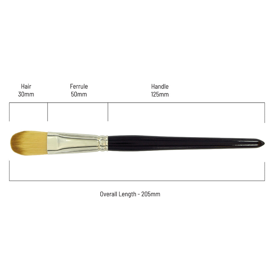 Foundation Brush - Honey Taklon