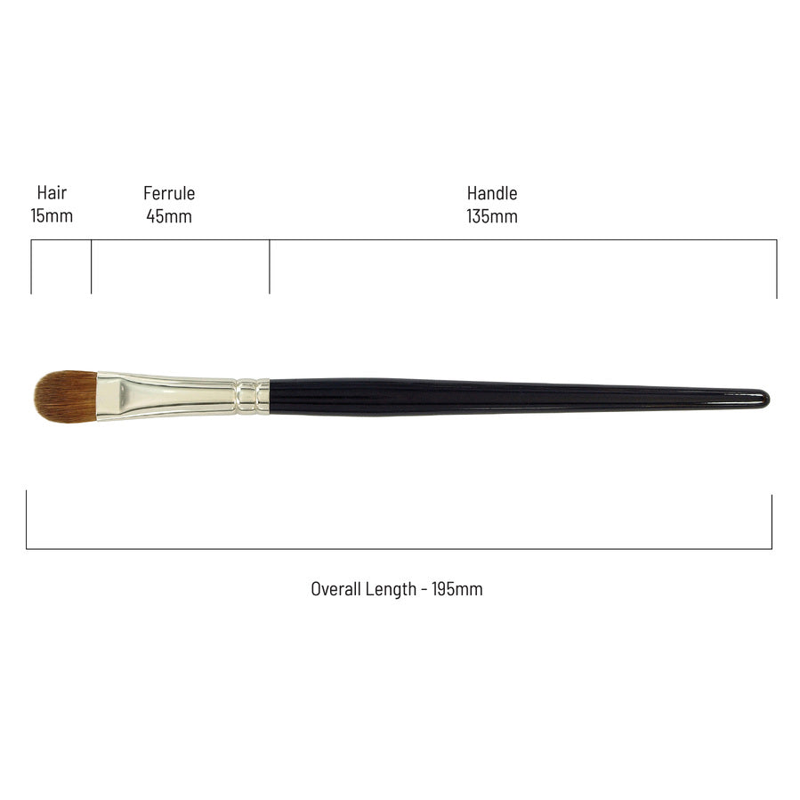 Sable Dome Shader Brush 1/2'