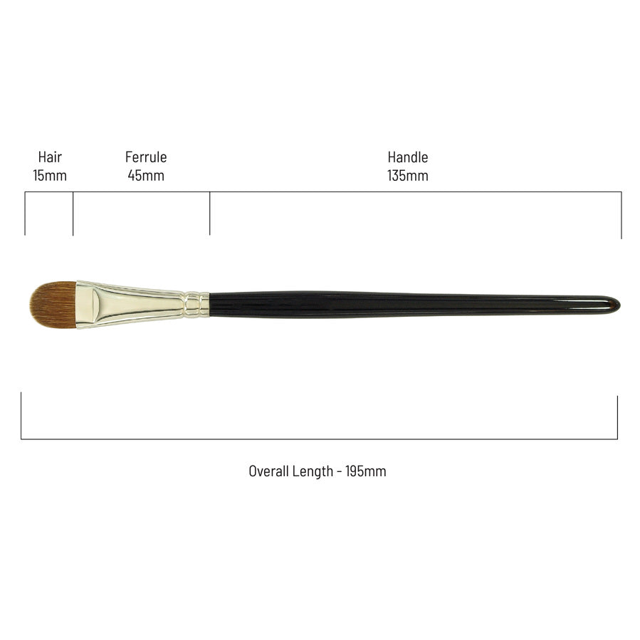 Sable Dome Shader Brush 5/8'