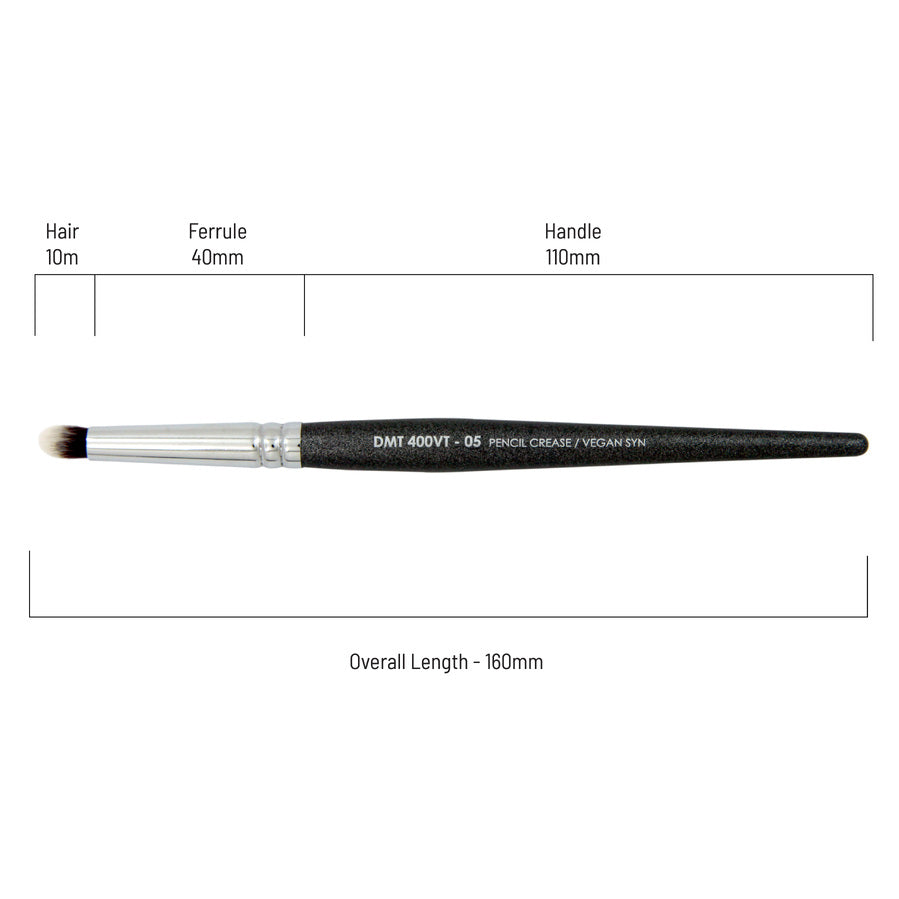 Pencil Crease Brush - Vegan Synthetic Hair