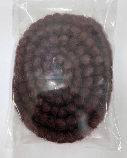 Medium Auburn Crepe Hair