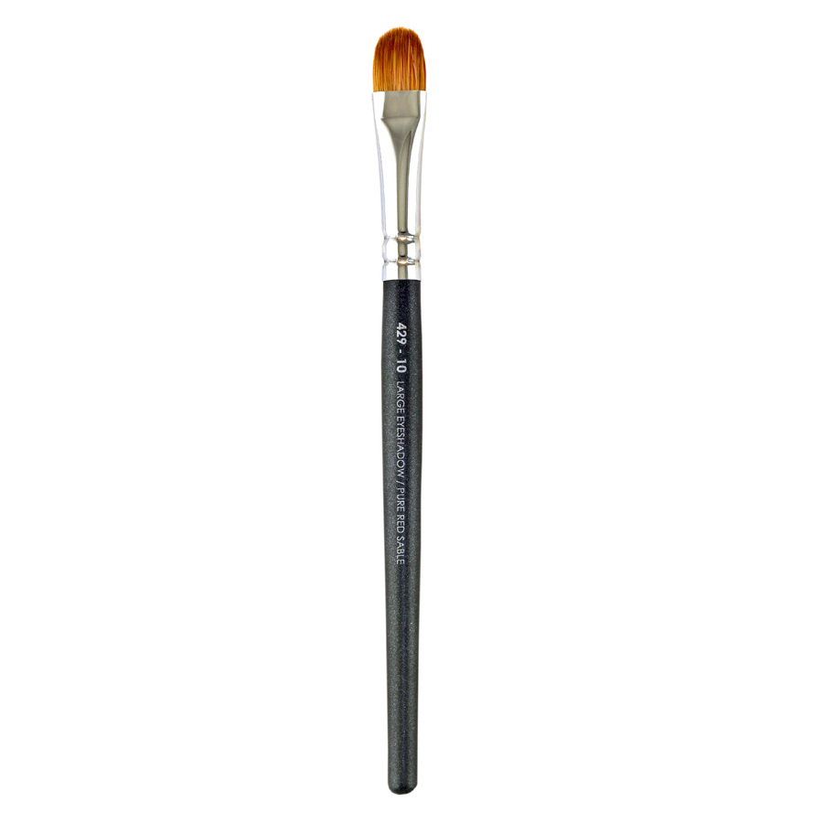 429-10 Pure Sable 3/8' Filbert - Designer Makeup Tools