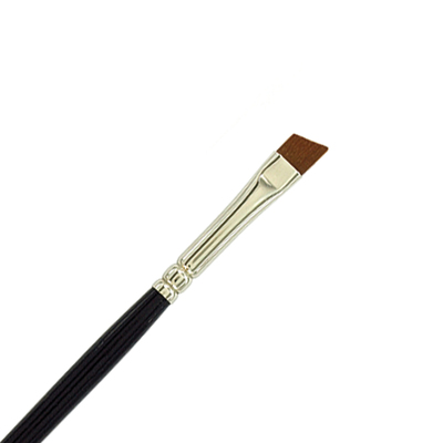 Precision Synthetic Angle Liner Brush