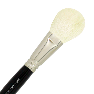 116W-24 Silky Soft Powder Blush Brush