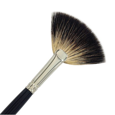 Raccoon Fan Brush