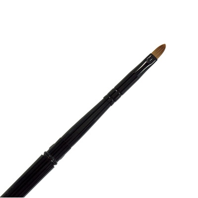 Taklon  Lip Brush (Black Aluminium Case)