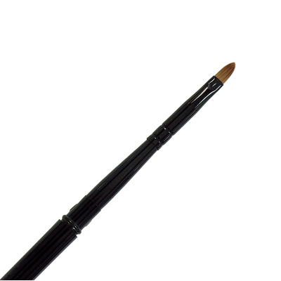 149RB-06  Taklon  Lip Brush (Black Aluminium Case)