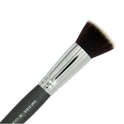 412VS-30 Flat Bronzer Brush - Vegan Synthetic Hair