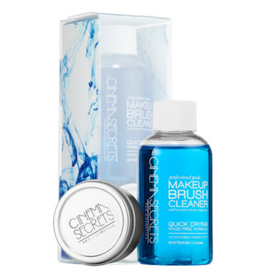 Cinema Secrets Brush Cleaner - 2oz /  60ml with cleansing tin