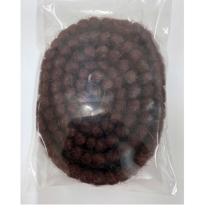 Medium Auburn Crepe Hair