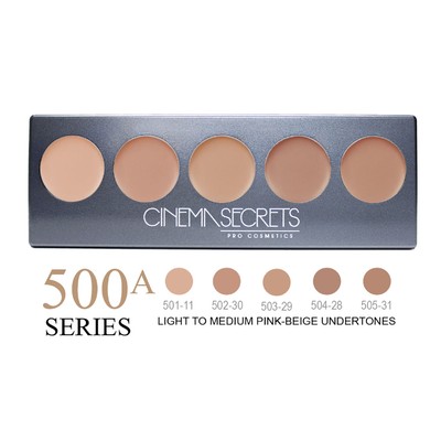 Cinema Secrets Ultimate Foundation 5-in-1 Pro Palette - 500A Series