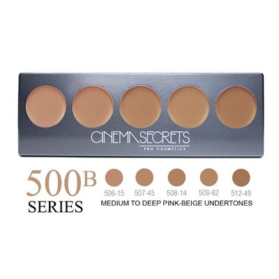 Cinema Secrets Ultimate Foundation 5-in-1 Pro Palette - 500B Series