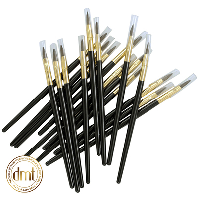 DS01L Natural Goat Hair Lip Brush [Packed Quantity: 25 pcs.]