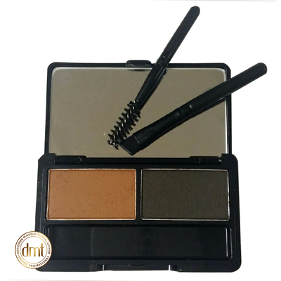 Eye Brow Shading Palette - Light Brown / Black