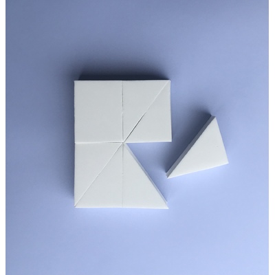 Sponge Wedge Block 8 Pcs ( Non Latex )
