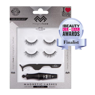 Naked & Bare - Magna Luxe Magnetic Lashes + Accessories Kit