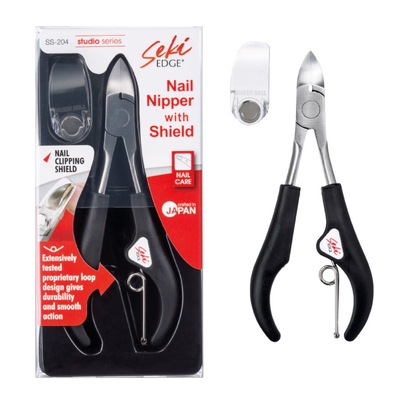 Seki Edge SS-204 Nail Nipper with Magnetic Shield