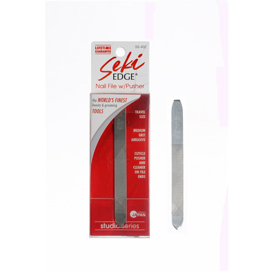 SS-402 Nail File with Pusher