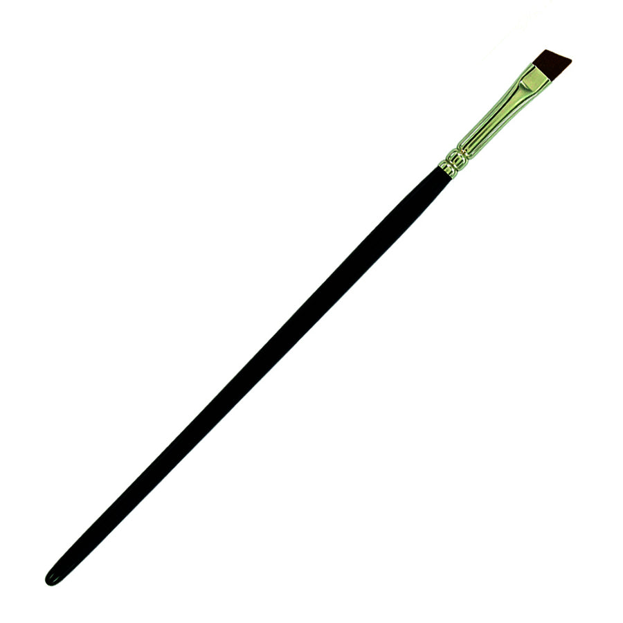 Precision Synthetic Angle Liner Brush