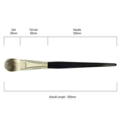 Tri Pro Taklon Foundation Brush