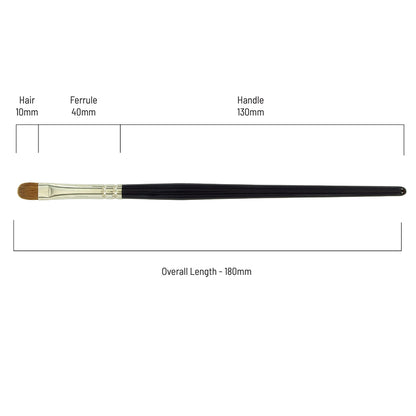 Sable Filbert Shader Brush 1/4'