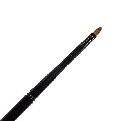 Taklon  Lip Brush (Black Aluminium Case)