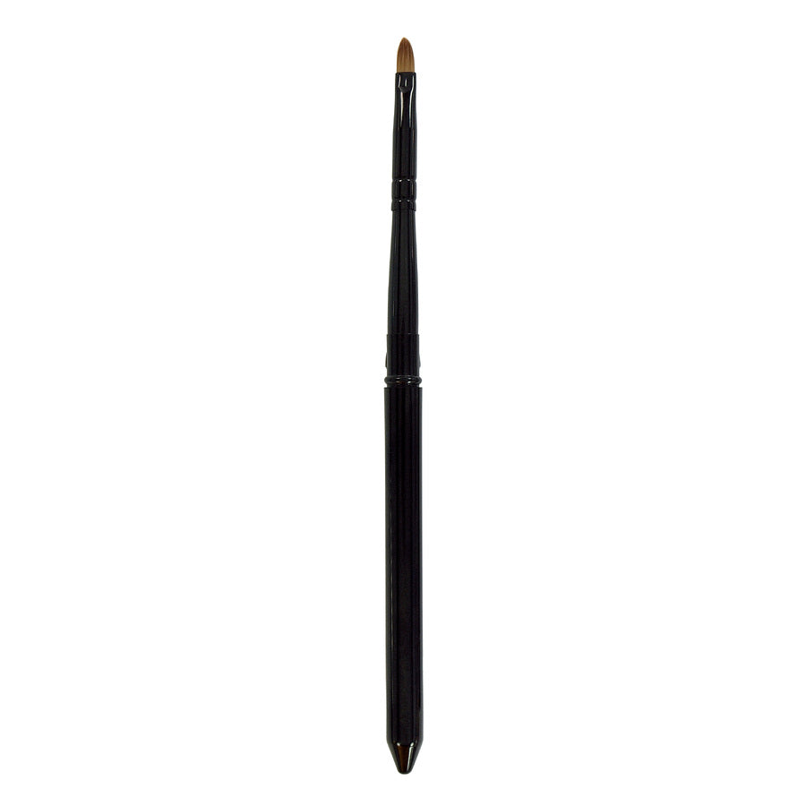 Taklon  Lip Brush (Black Aluminium Case)