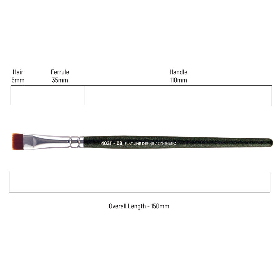 Synthetic Eye Definer Brush