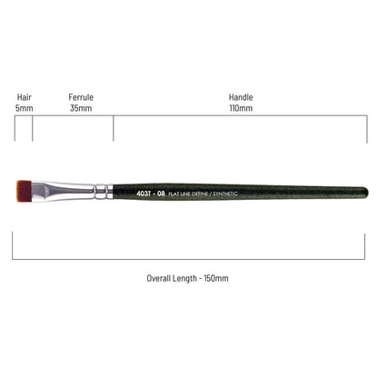 Synthetic Eye Definer Brush