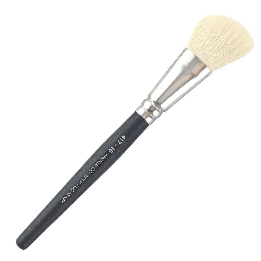 White Angle Blush Brush