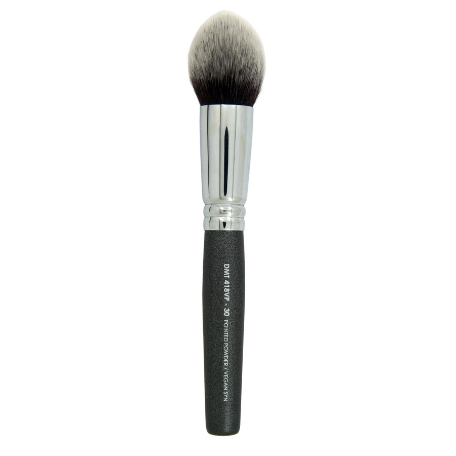 Pointed Powder/Foundation/Blush Brush - Vegan Synthetic Hair