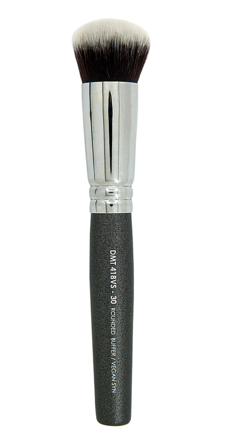 Rounded Buffer Brush - Vegan Synthetic Hair