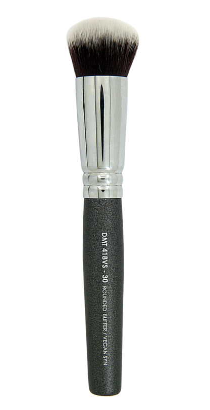 Rounded Buffer Brush - Vegan Synthetic Hair