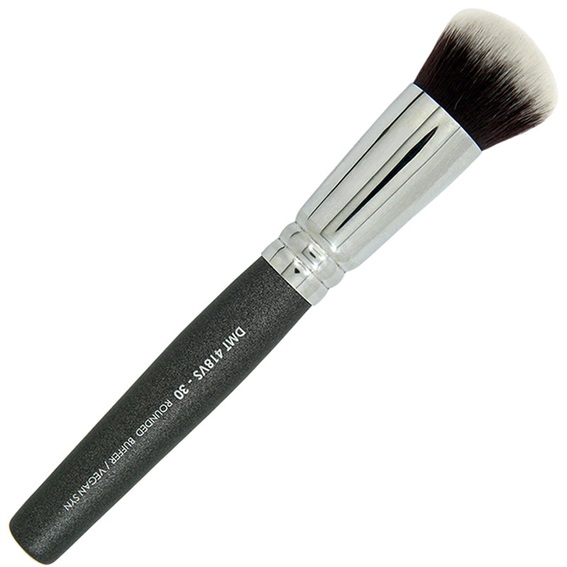 Rounded Buffer Brush - Vegan Synthetic Hair
