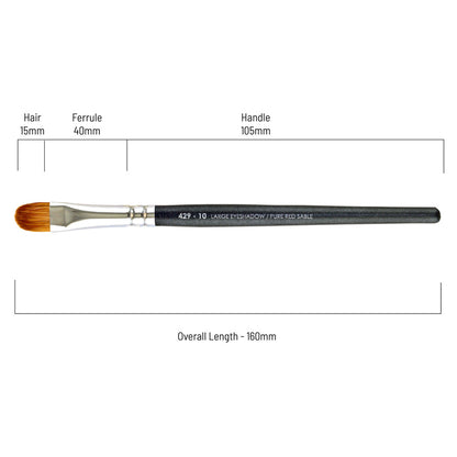 Pure Sable 3/8' Filbert