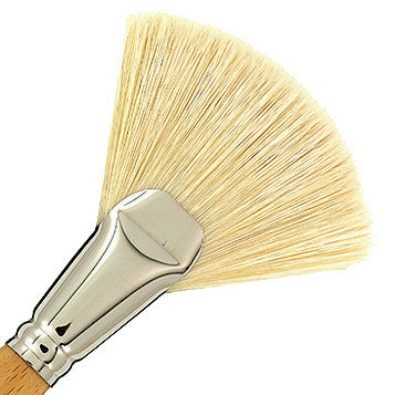 Large Bristle Fan Mask Brush