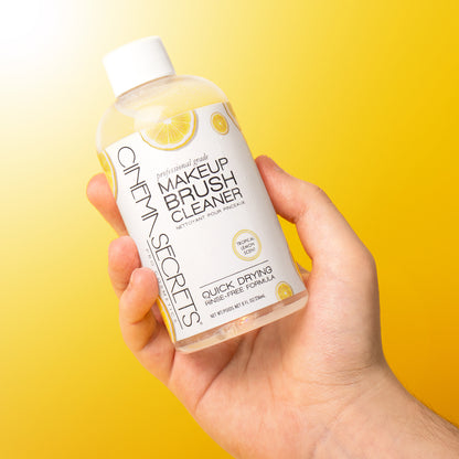 Cinema Secrets Tropical Lemon Brush Cleaner 236ml with Tin