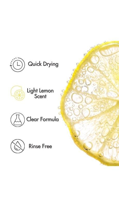 Cinema Secrets Tropical Lemon Brush Cleaner 236ml with Tin