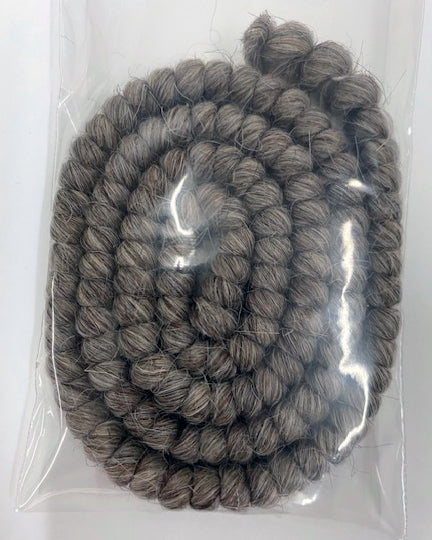 Medium Grey Crepe Hair