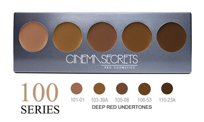Cinema Secrets Ultimate Foundation 5-in-1 Pro Palette - 100 Series