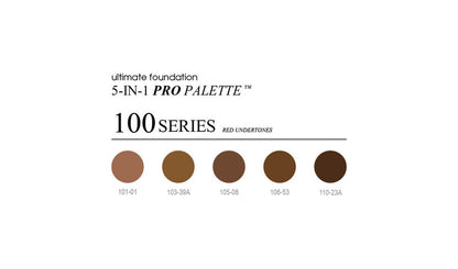 Cinema Secrets Ultimate Foundation 5-in-1 Pro Palette - 100 Series
