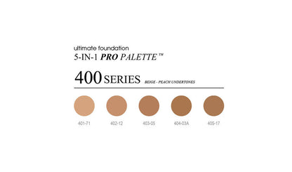 Cinema Secrets Ultimate Foundation 5-in-1 Pro Palette - 400 Series