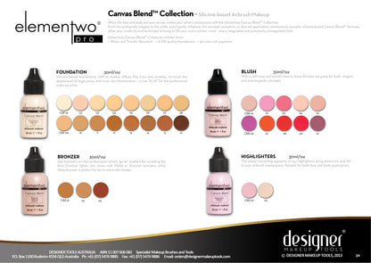 Elementwo Canvas Blend Airbrush Highlighter 30ml