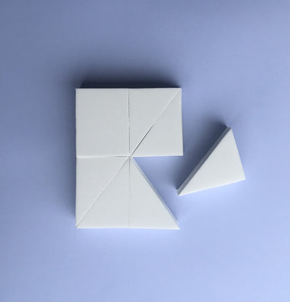 Sponge Wedge Block 8 Pcs ( Non Latex )