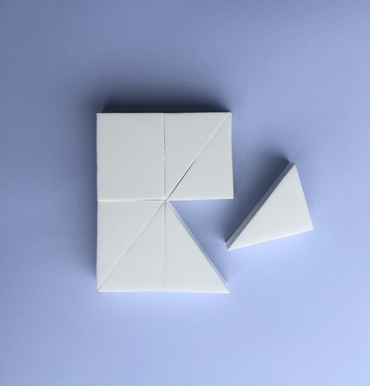  Sponge Wedge Block 8 Pcs ( Non Latex )