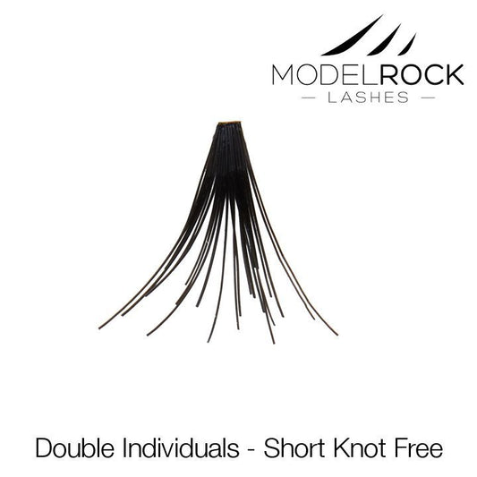  Double Style Individual Lashes - Short Knot Free