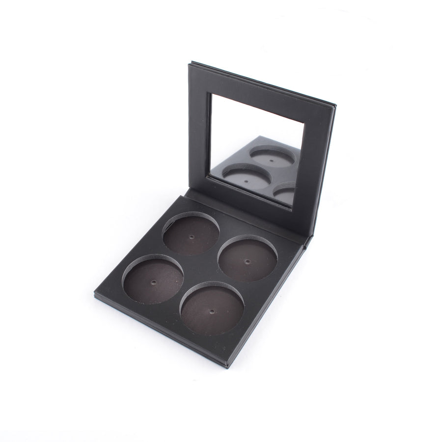 Professional 4 Pan Empty Palette with mirror