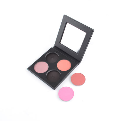 Professional 4 Pan Empty Palette with mirror