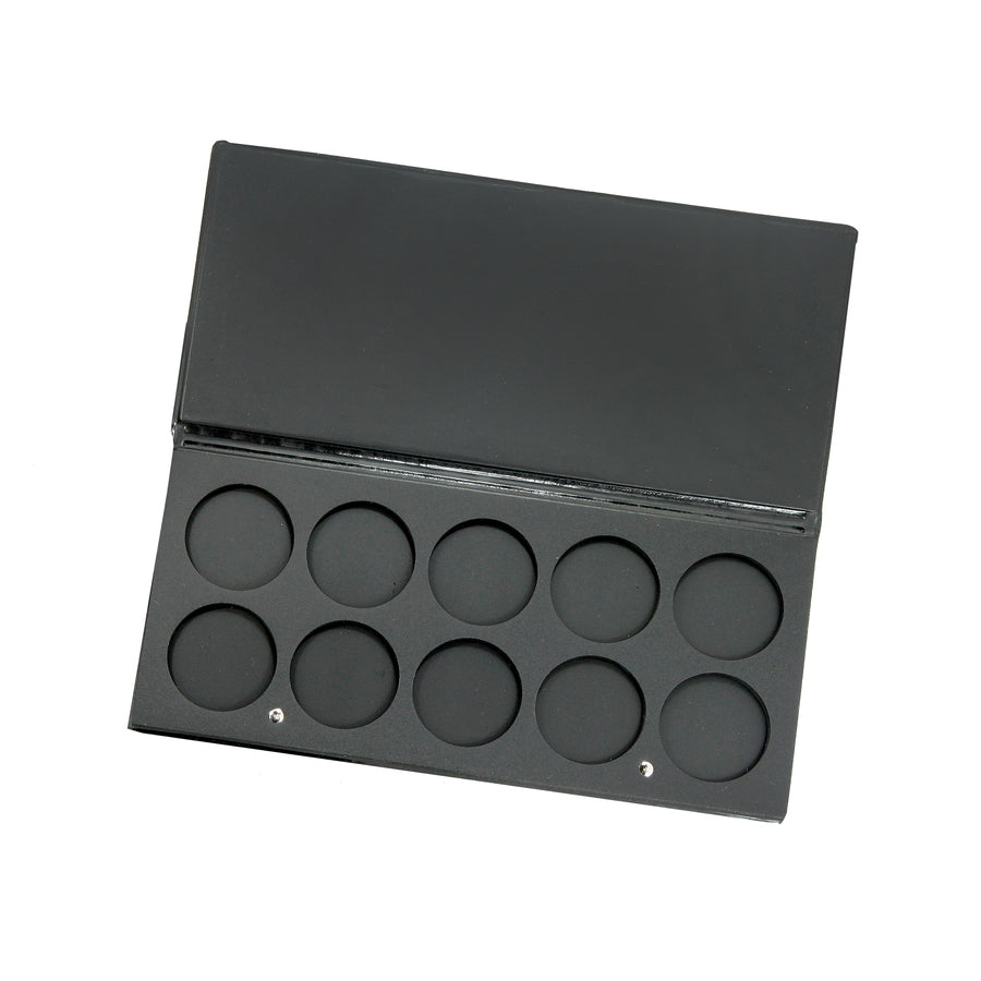 Pro Euro Style 10-Well Empty Makeup Palette